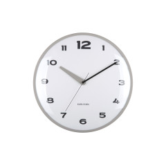 Nástenné hodiny Brisk Dome Karlsson KA6028GY, 40cm